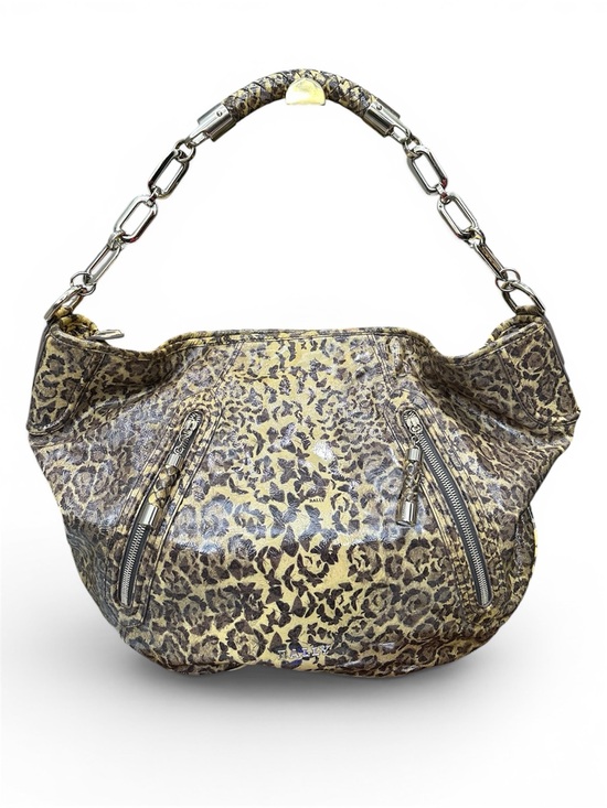 Bally Handbags - Bally Joletta A/85 Butterfly Print Leather Bag Made in Switzerland + Strap